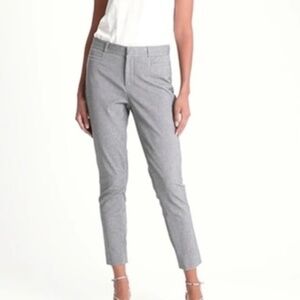Banana Republic Sloan Womens Gray Ankle/Cropped Pants Size Petite 8